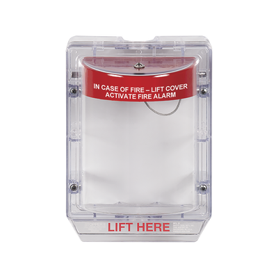 [212219] Protector para Estación de Jalón, con Espaciador, Texto en Ingles