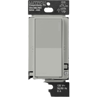 [239069] (RadioRa3) Apagador Sunnata color blanco para linea Radio Ra3, 8A de iluminacion, 5.8A Motor