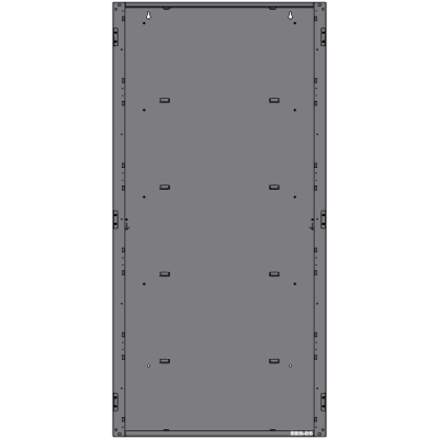 [243058] Gabinete de 4 Niveles / para Panel N16X / Serie INSPIRE de NOTIFIER / Color Negro
