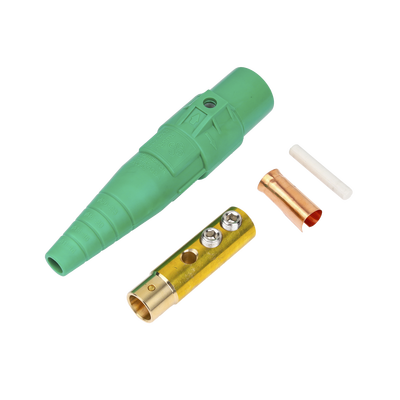 [236881] Conector camlock 400 AMPERES HEMBRA COLOR VERDE