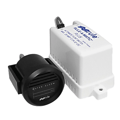 [241154] Alarma de Agua Alta para Sentina / Libre de Mercurio / Resistente a la Abrasión / Cable Bloqueado Grado Marino / Sellos Herméticos / 28" de Cable Calibre 14 / 2 Años de Garantía